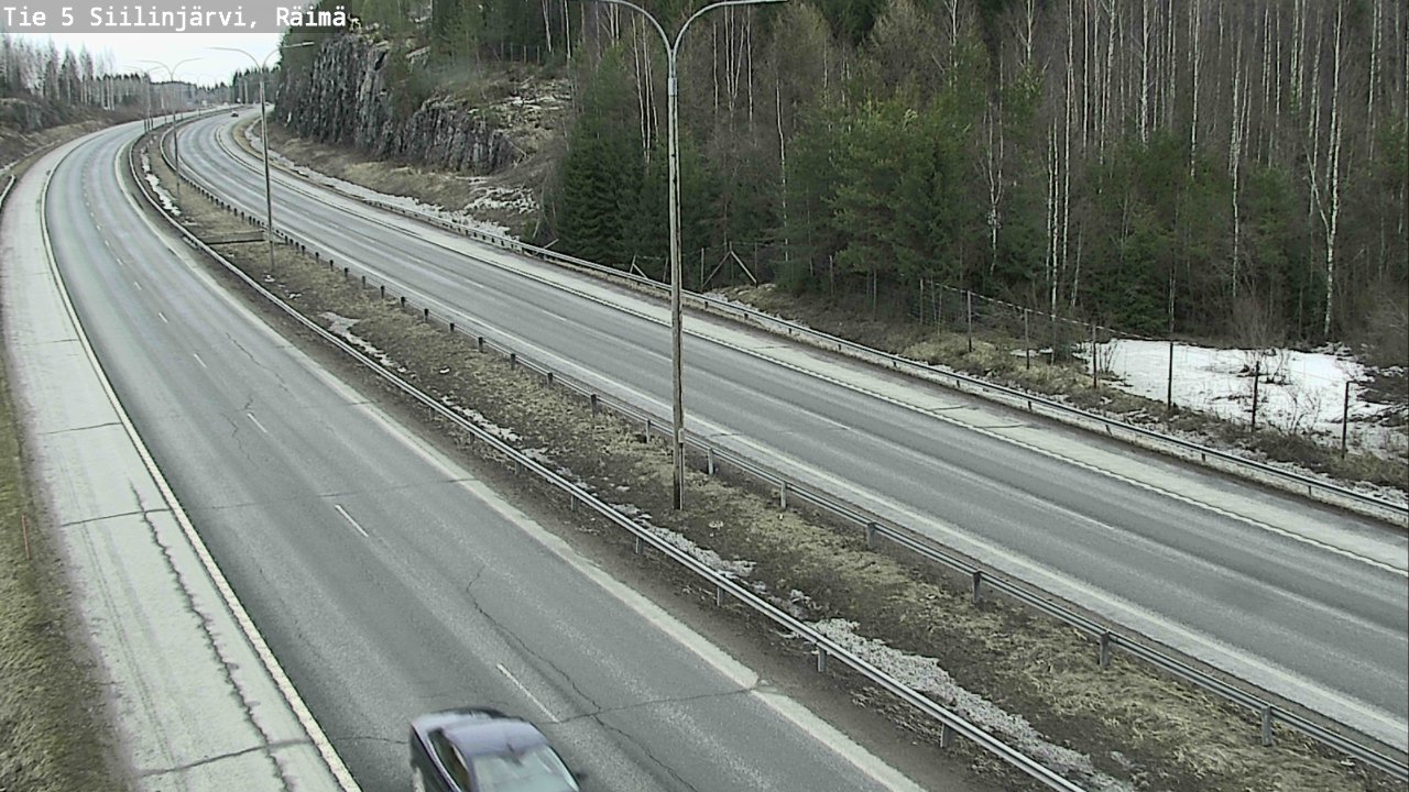 Weather Camera Image Road Siilinjärvi, Räimä, Siilinjärvi, Pohjois-Savo