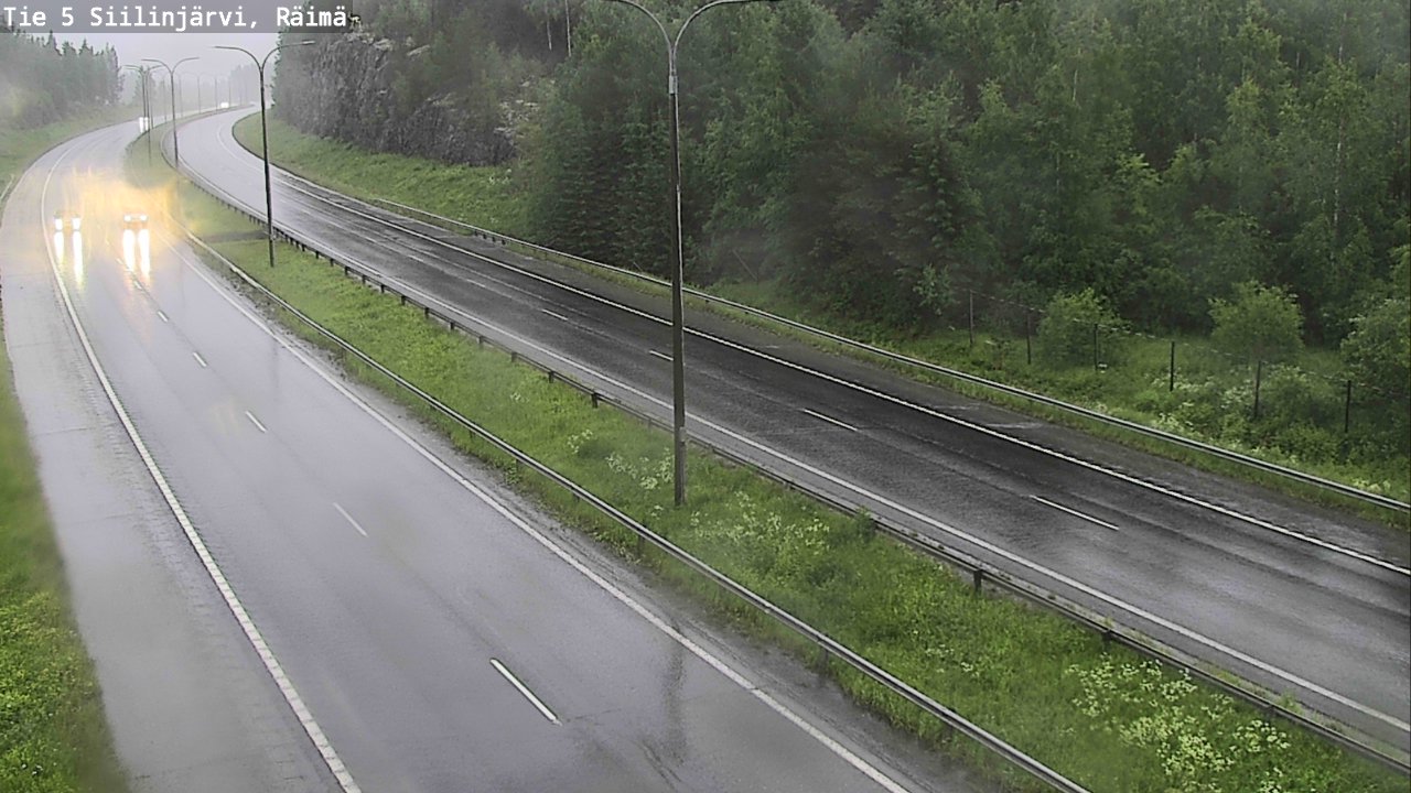 Weather Camera Image Road Siilinjärvi, Räimä, Siilinjärvi, Pohjois-Savo
