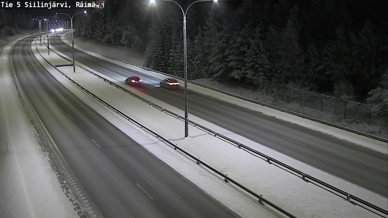 Weather Camera Image Road Siilinjärvi, Räimä, Siilinjärvi, Pohjois-Savo