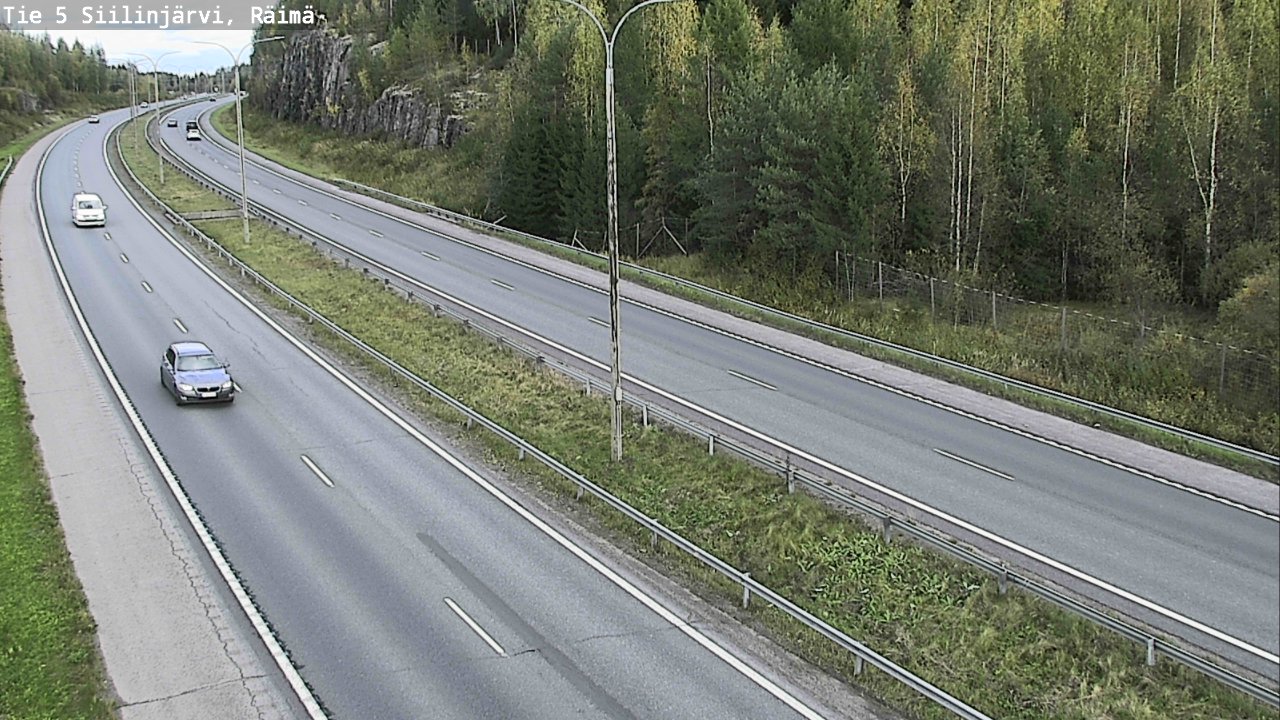 Kelikamerat Kuva Tie 5 Siilinjärvi, Räimä, Siilinjärvi, Pohjois-Savo