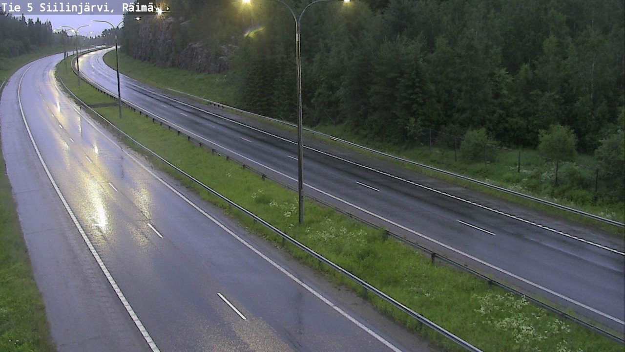 Weather Camera Image Road Siilinjärvi, Räimä, Siilinjärvi, Pohjois-Savo