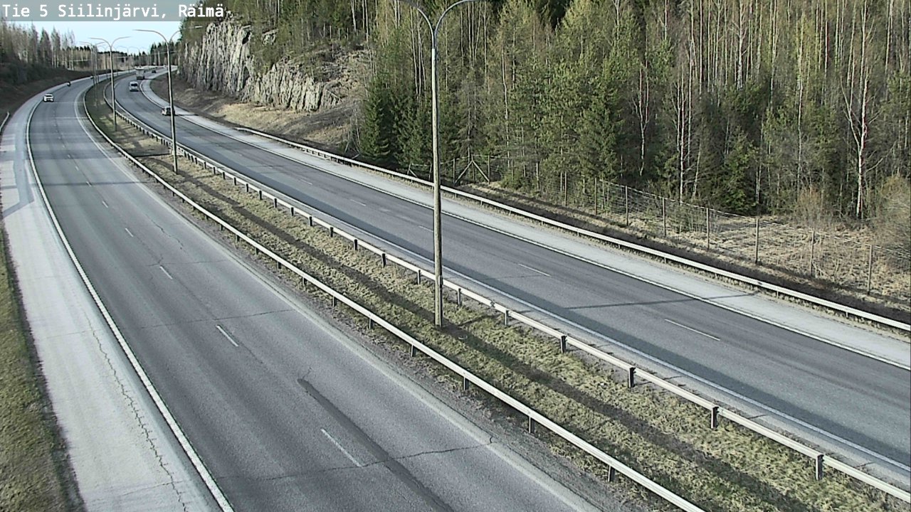 Kelikamerat Kuva Tie 5 Siilinjärvi, Räimä, Siilinjärvi, Pohjois-Savo