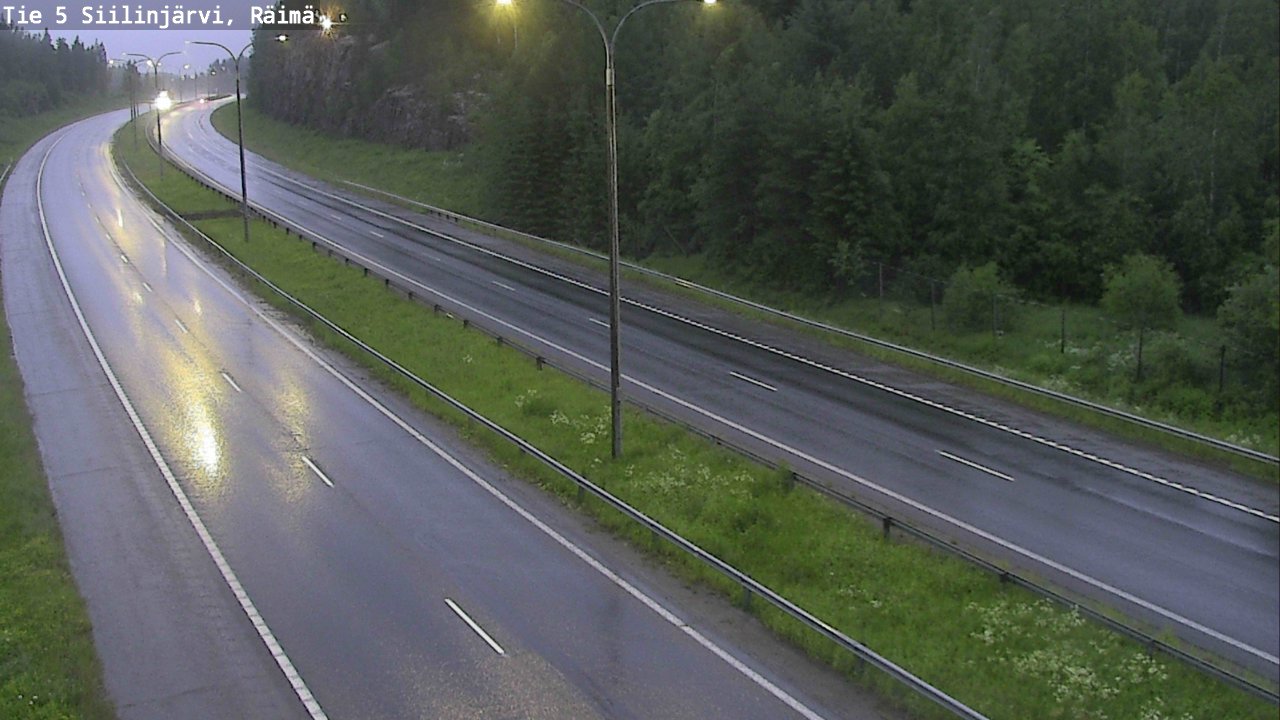 Weather Camera Image Road Siilinjärvi, Räimä, Siilinjärvi, Pohjois-Savo