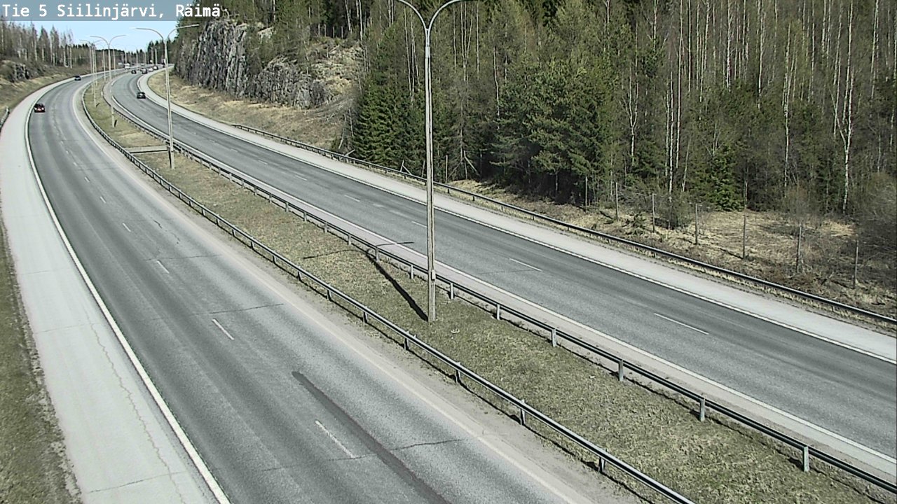 Kelikamerat Kuva Tie 5 Siilinjärvi, Räimä, Siilinjärvi, Pohjois-Savo