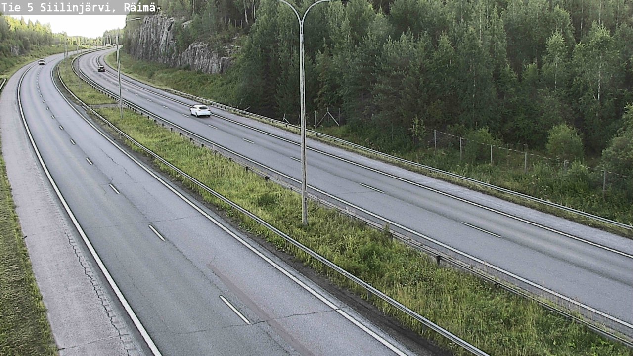 Weather Camera Image Road Siilinjärvi, Räimä, Siilinjärvi, Pohjois-Savo