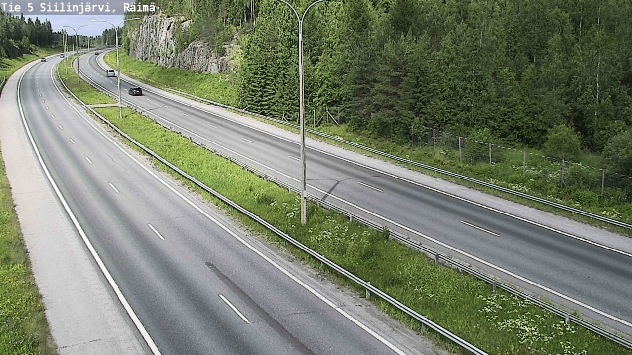 Weather Camera Image Road Siilinjärvi, Räimä, Siilinjärvi, Pohjois-Savo