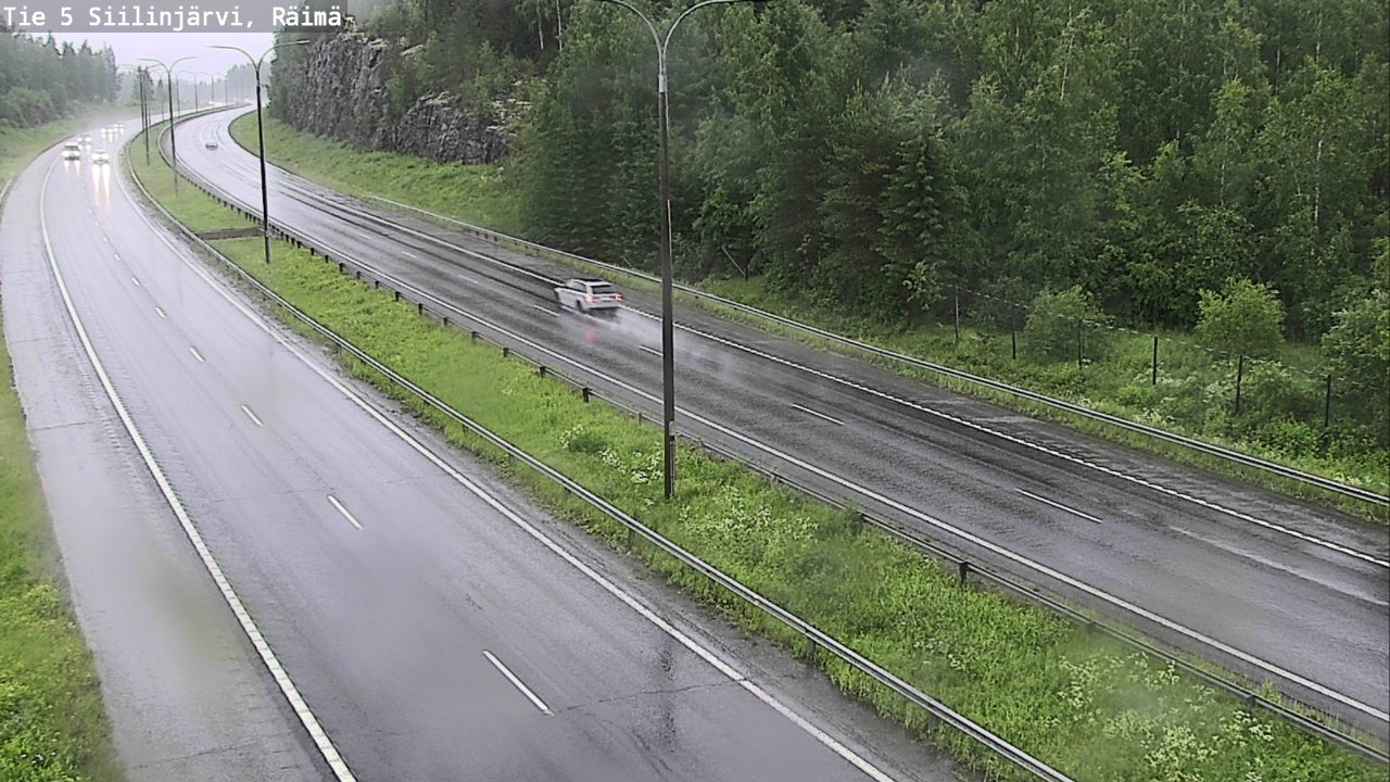 Weather Camera Image Road Siilinjärvi, Räimä, Siilinjärvi, Pohjois-Savo