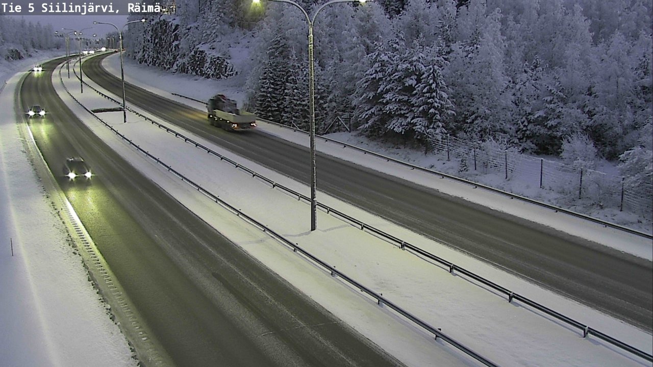 Kelikamerat Kuva Tie 5 Siilinjärvi, Räimä, Siilinjärvi, Pohjois-Savo