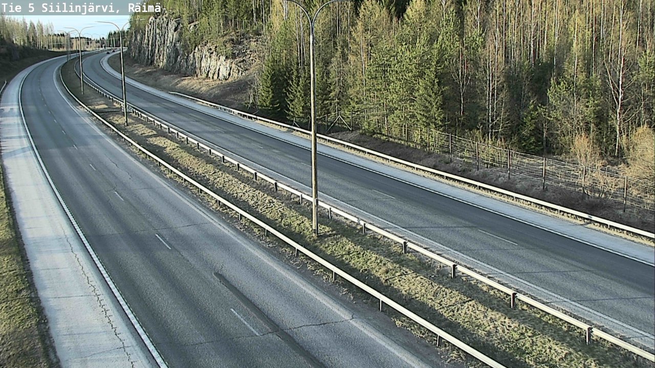Kelikamerat Kuva Tie 5 Siilinjärvi, Räimä, Siilinjärvi, Pohjois-Savo