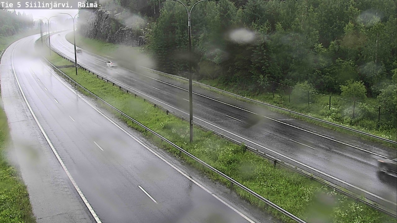 Weather Camera Image Väg 5 Siilinjärvi, Räimä, Siilinjärvi, Pohjois-Savo