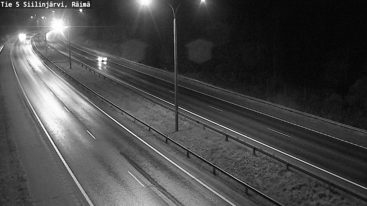 Weather Camera Image Road Siilinjärvi, Räimä, Siilinjärvi, Pohjois-Savo