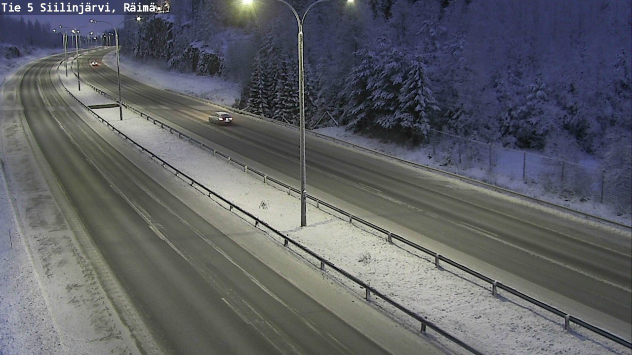 Kelikamerat Kuva Tie 5 Siilinjärvi, Räimä, Siilinjärvi, Pohjois-Savo