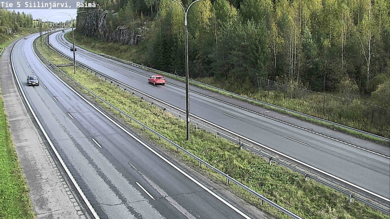 Weather Camera Image Road Siilinjärvi, Räimä, Siilinjärvi, Pohjois-Savo