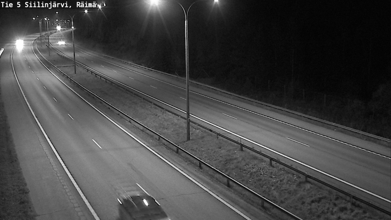 Weather Camera Image Road Siilinjärvi, Räimä, Siilinjärvi, Pohjois-Savo