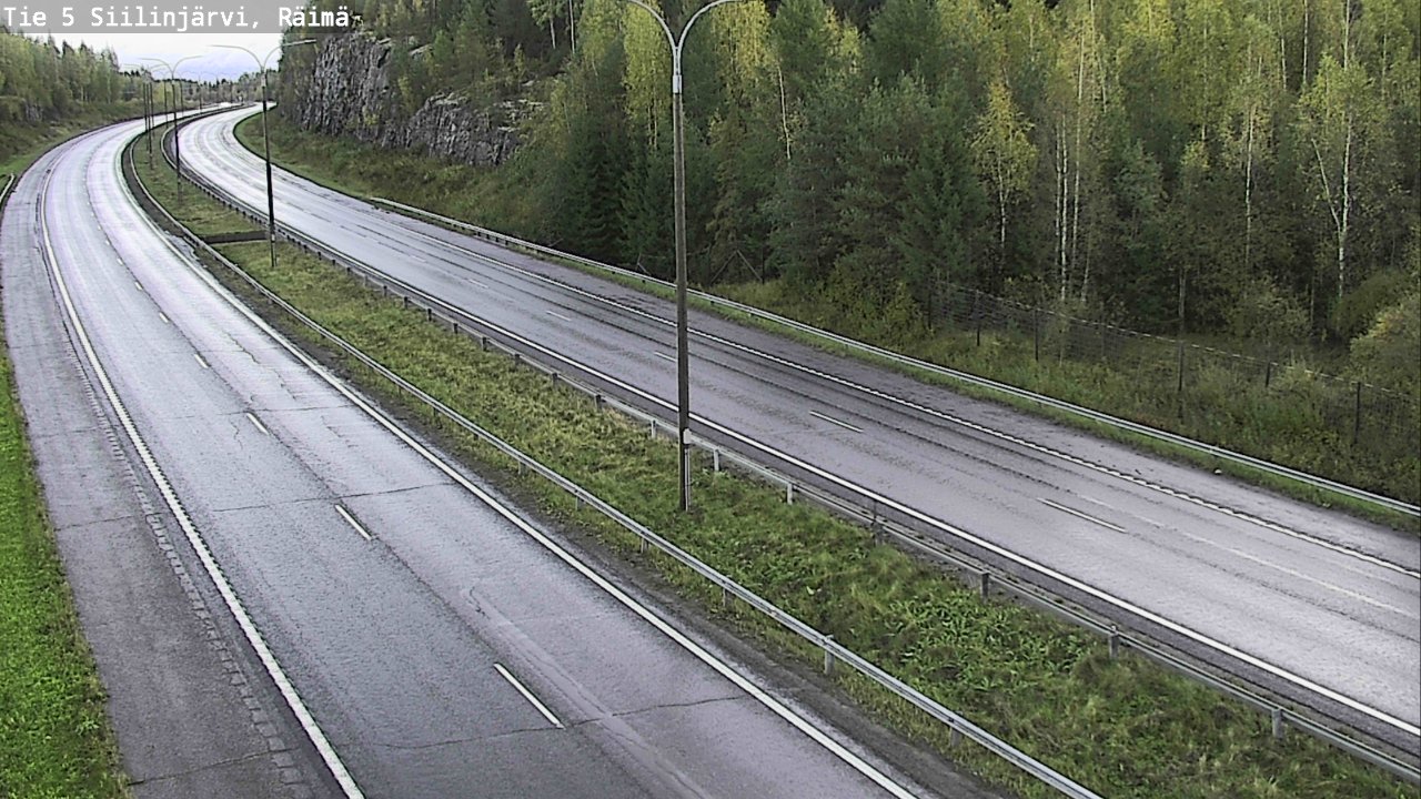 Weather Camera Image Road Siilinjärvi, Räimä, Siilinjärvi, Pohjois-Savo
