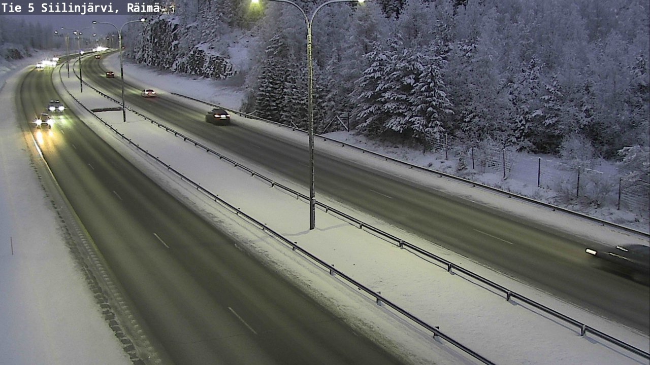 Kelikamerat Kuva Tie 5 Siilinjärvi, Räimä, Siilinjärvi, Pohjois-Savo