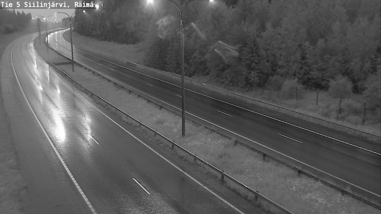 Weather Camera Image Road Siilinjärvi, Räimä, Siilinjärvi, Pohjois-Savo