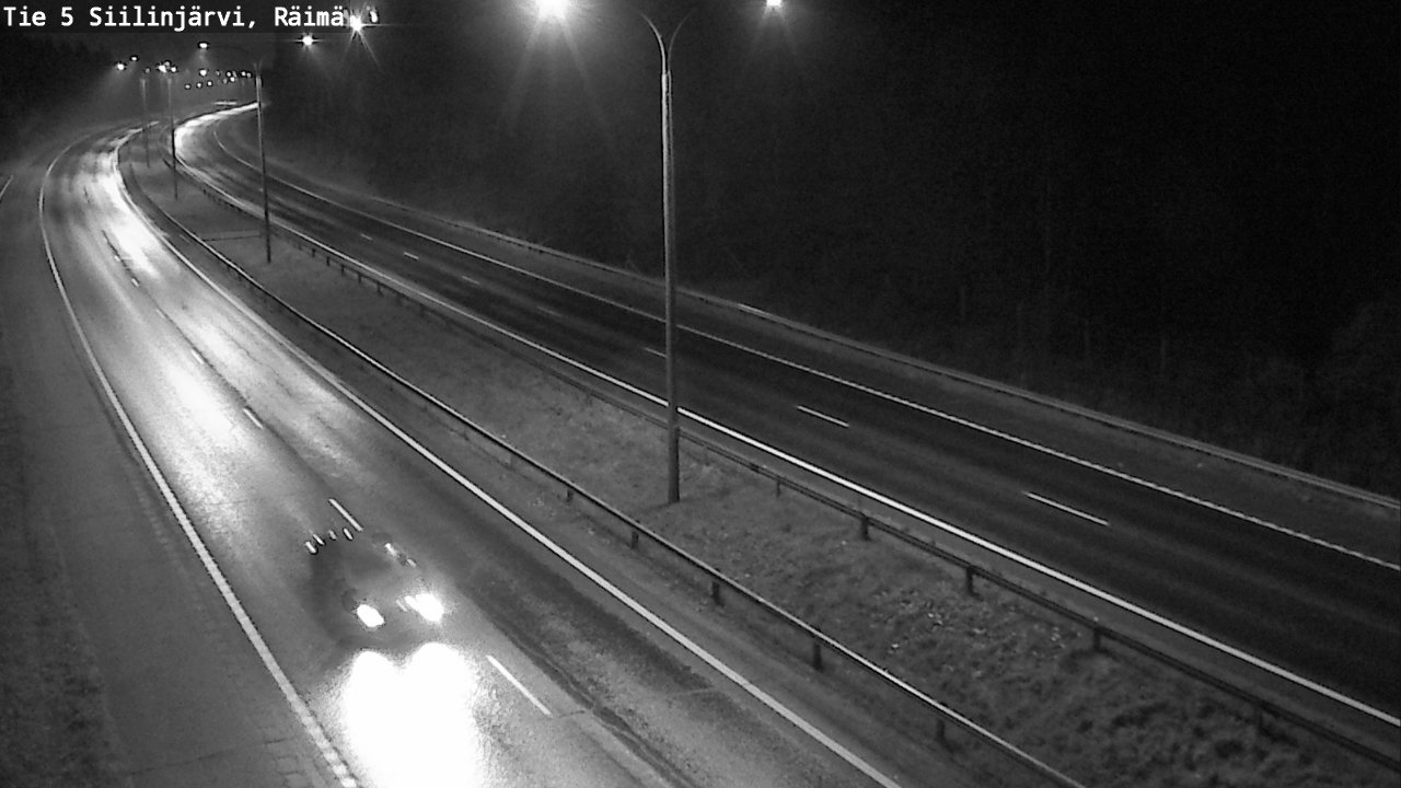 Weather Camera Image Road Siilinjärvi, Räimä, Siilinjärvi, Pohjois-Savo