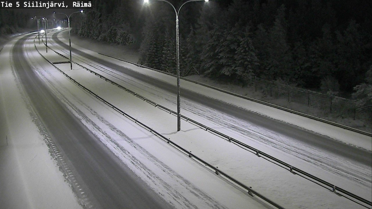 Kelikamerat Kuva Tie 5 Siilinjärvi, Räimä, Siilinjärvi, Pohjois-Savo