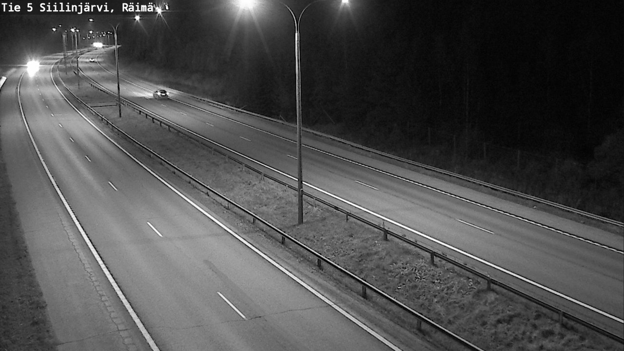 Weather Camera Image Road Siilinjärvi, Räimä, Siilinjärvi, Pohjois-Savo