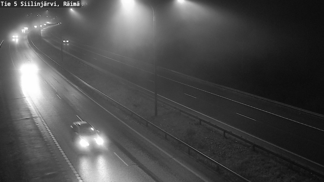 Weather Camera Image Väg 5 Siilinjärvi, Räimä, Siilinjärvi, Pohjois-Savo