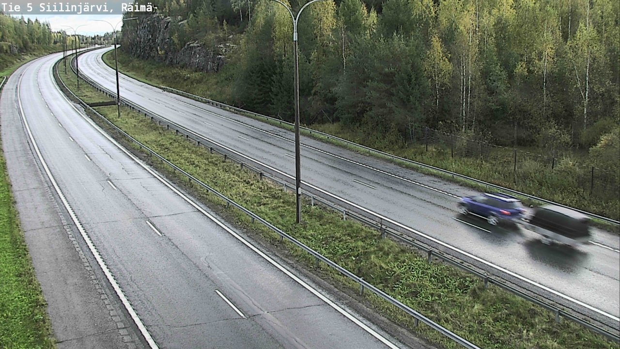 Weather Camera Image Road Siilinjärvi, Räimä, Siilinjärvi, Pohjois-Savo