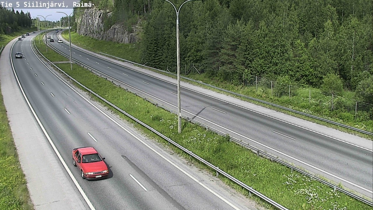 Weather Camera Image Road Siilinjärvi, Räimä, Siilinjärvi, Pohjois-Savo