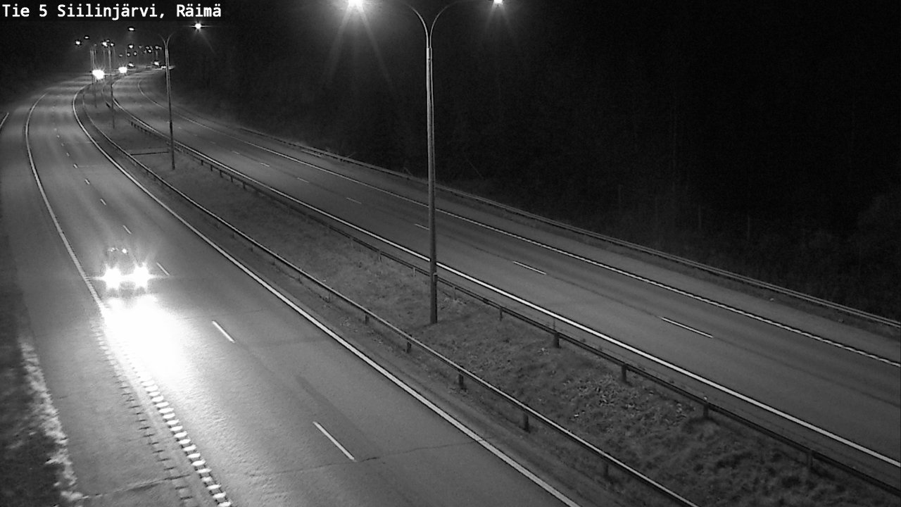 Weather Camera Image Road Siilinjärvi, Räimä, Siilinjärvi, Pohjois-Savo