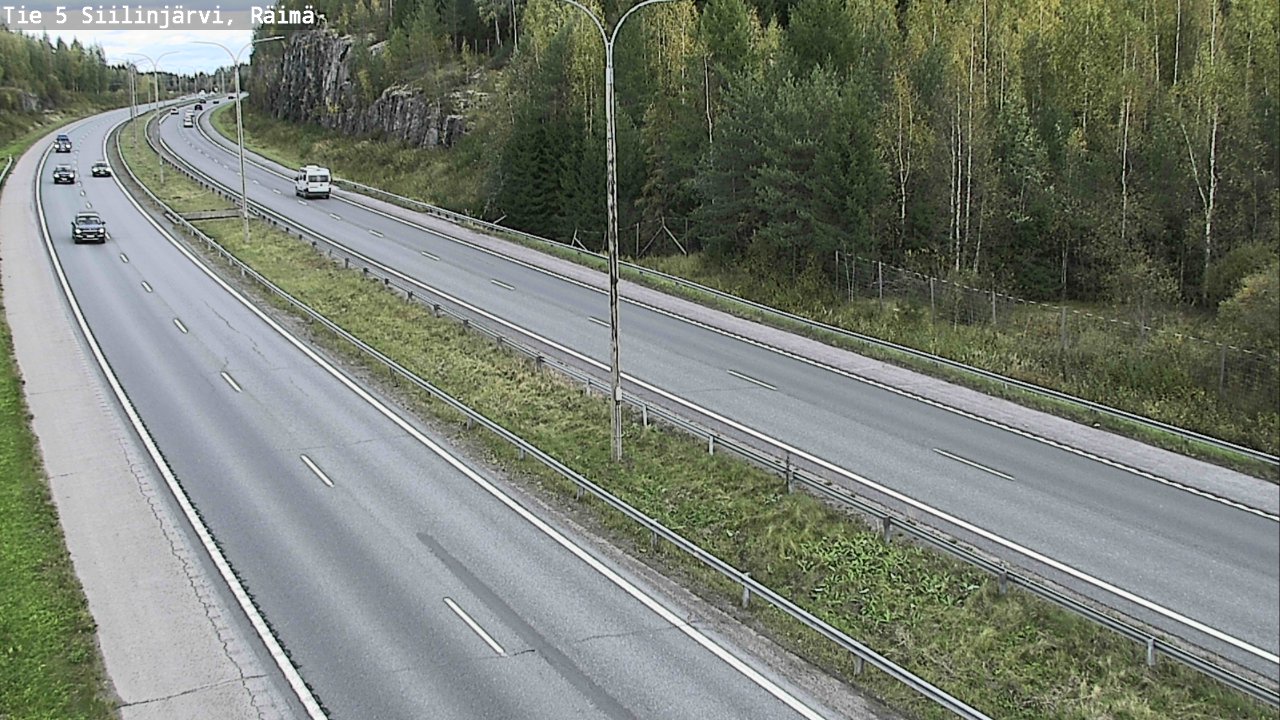 Kelikamerat Kuva Tie 5 Siilinjärvi, Räimä, Siilinjärvi, Pohjois-Savo