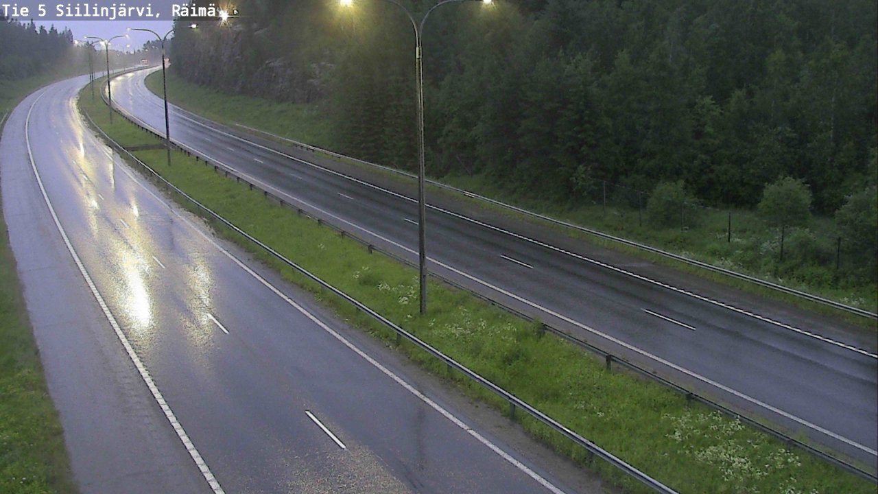 Weather Camera Image Road Siilinjärvi, Räimä, Siilinjärvi, Pohjois-Savo