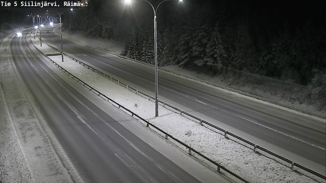 Weather Camera Image Väg 5 Siilinjärvi, Räimä, Siilinjärvi, Pohjois-Savo