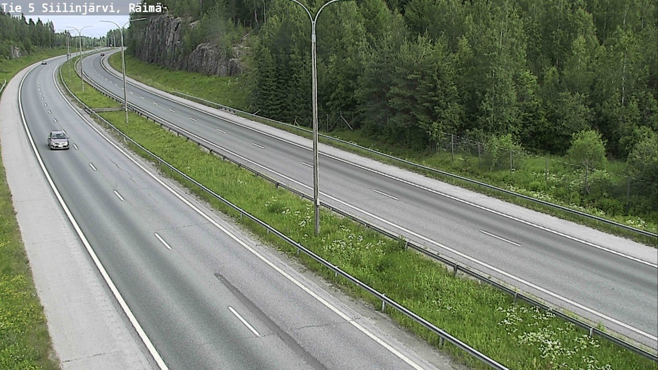 Weather Camera Image Road Siilinjärvi, Räimä, Siilinjärvi, Pohjois-Savo