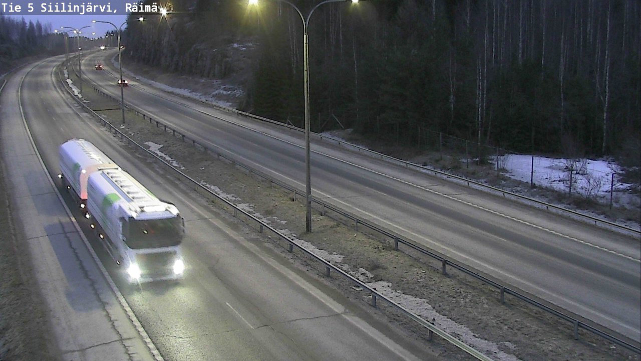 Kelikamerat Kuva Tie 5 Siilinjärvi, Räimä, Siilinjärvi, Pohjois-Savo