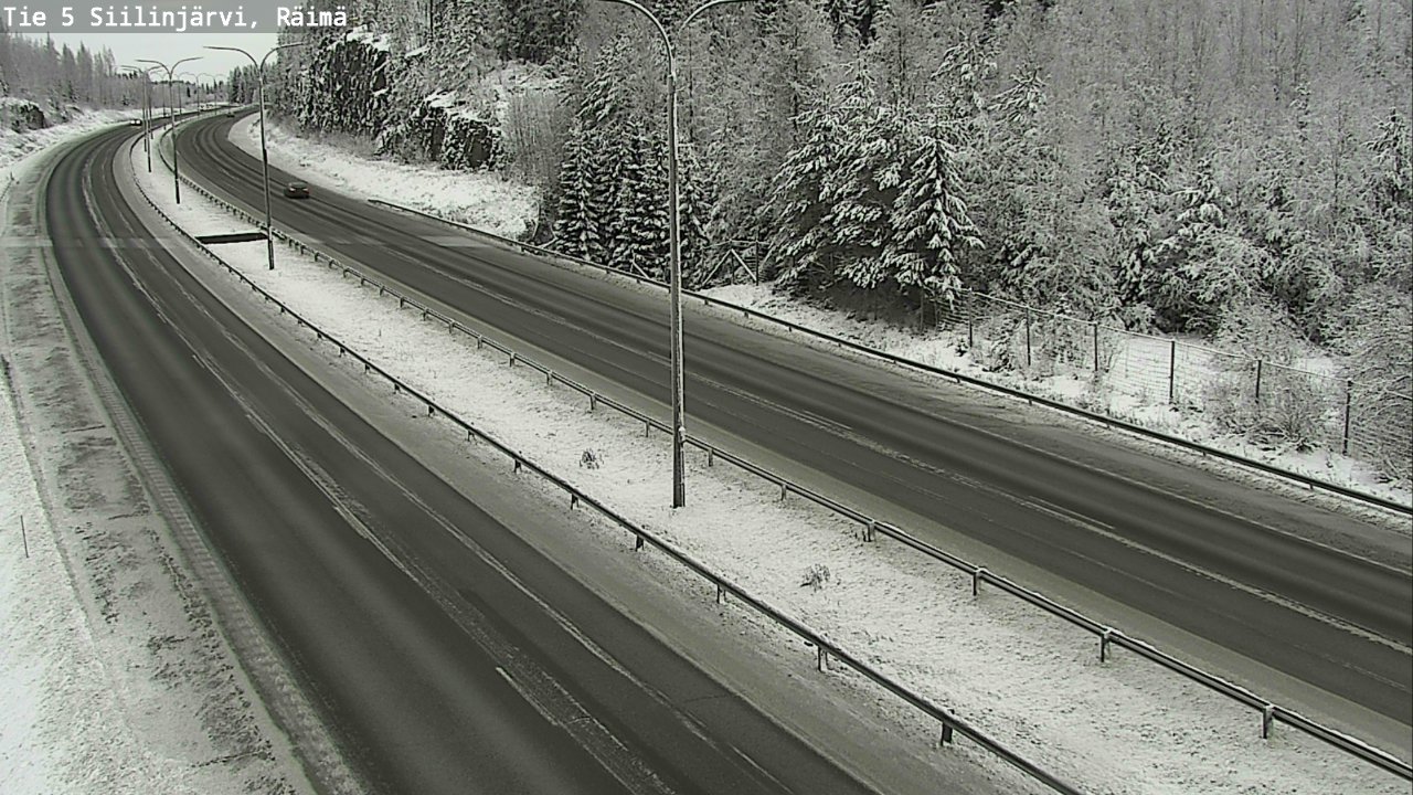 Kelikamerat Kuva Tie 5 Siilinjärvi, Räimä, Siilinjärvi, Pohjois-Savo