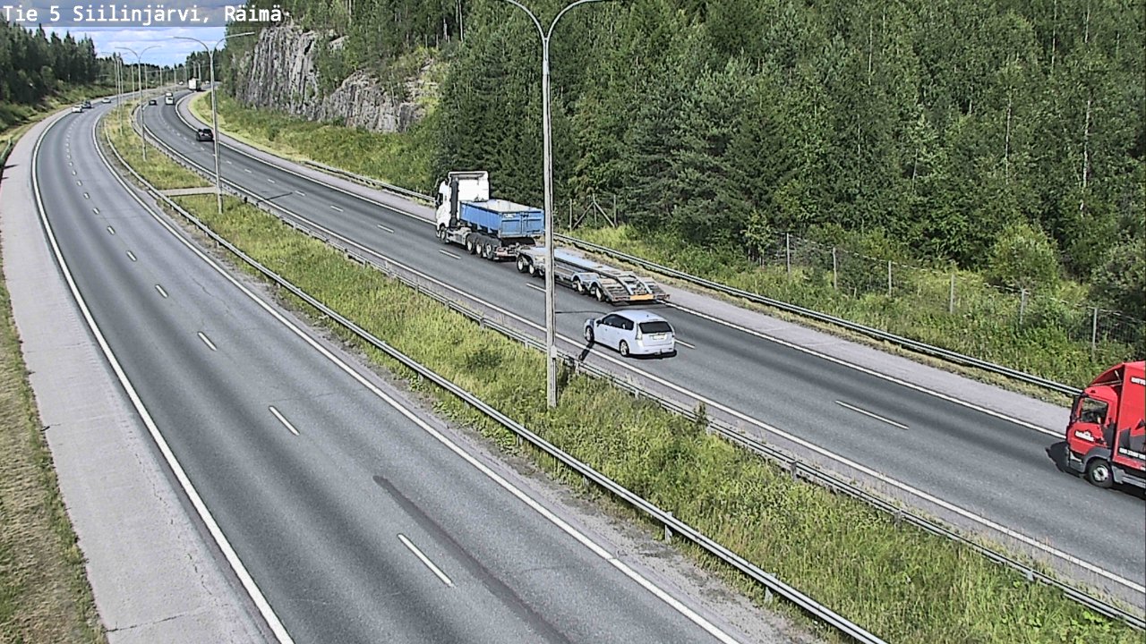 Kelikamerat Kuva Tie 5 Siilinjärvi, Räimä, Siilinjärvi, Pohjois-Savo