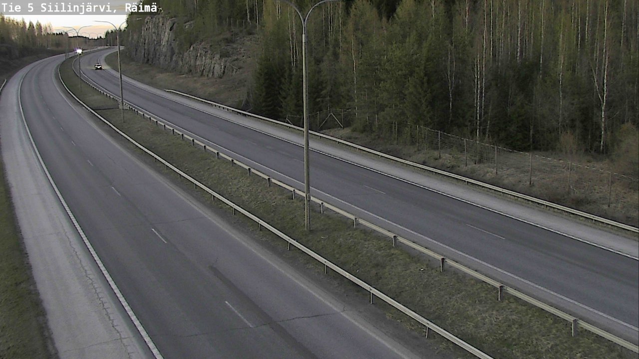 Kelikamerat Kuva Tie 5 Siilinjärvi, Räimä, Siilinjärvi, Pohjois-Savo
