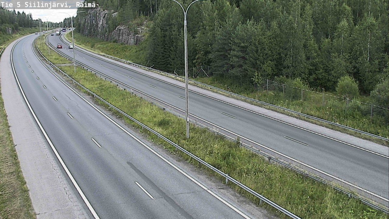 Kelikamerat Kuva Tie 5 Siilinjärvi, Räimä, Siilinjärvi, Pohjois-Savo