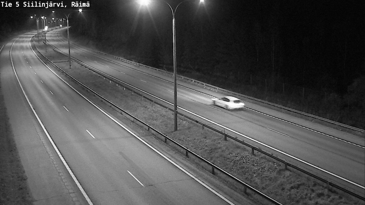 Weather Camera Image Road Siilinjärvi, Räimä, Siilinjärvi, Pohjois-Savo