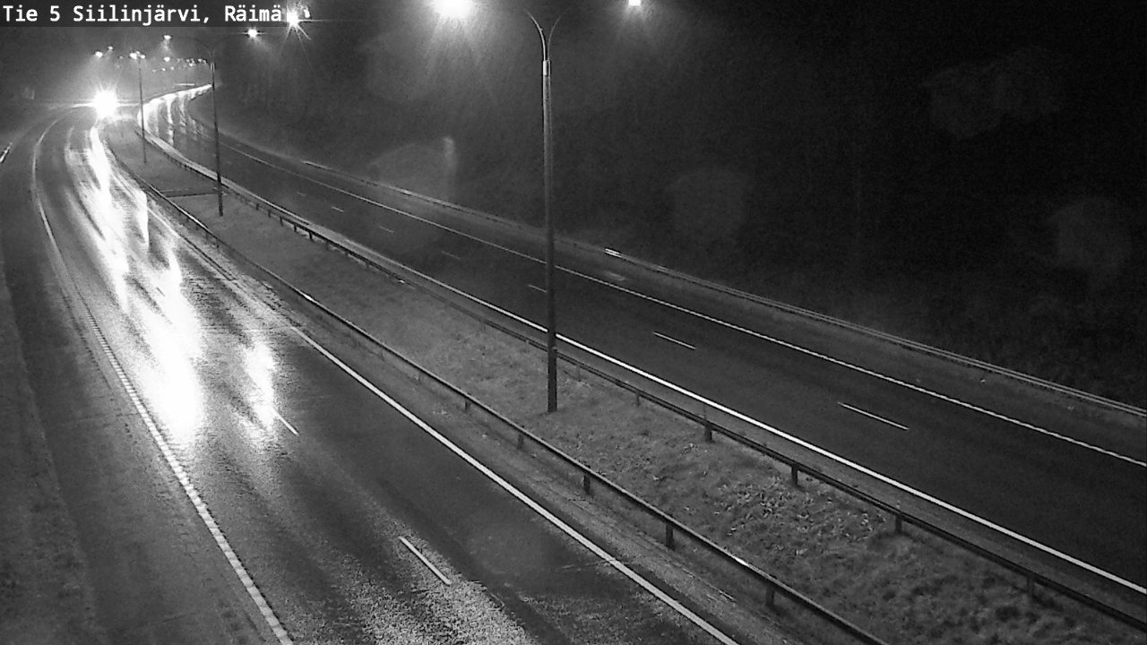 Weather Camera Image Road Siilinjärvi, Räimä, Siilinjärvi, Pohjois-Savo