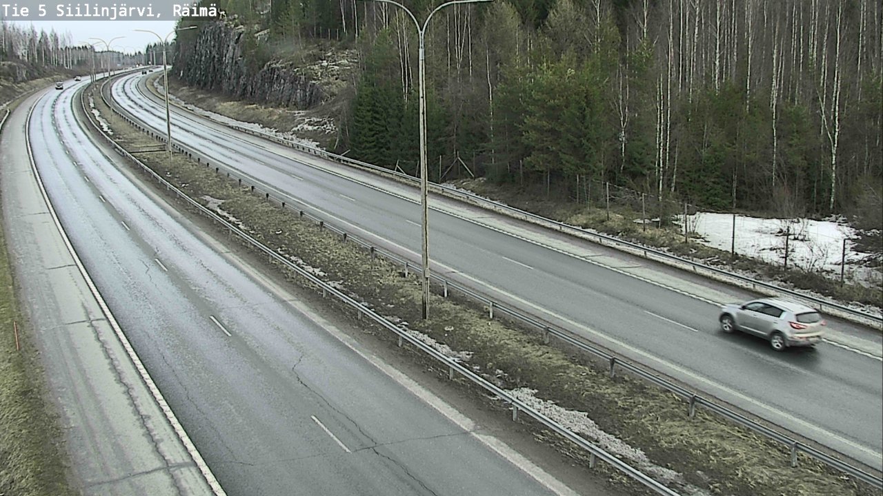 Weather Camera Image Road Siilinjärvi, Räimä, Siilinjärvi, Pohjois-Savo