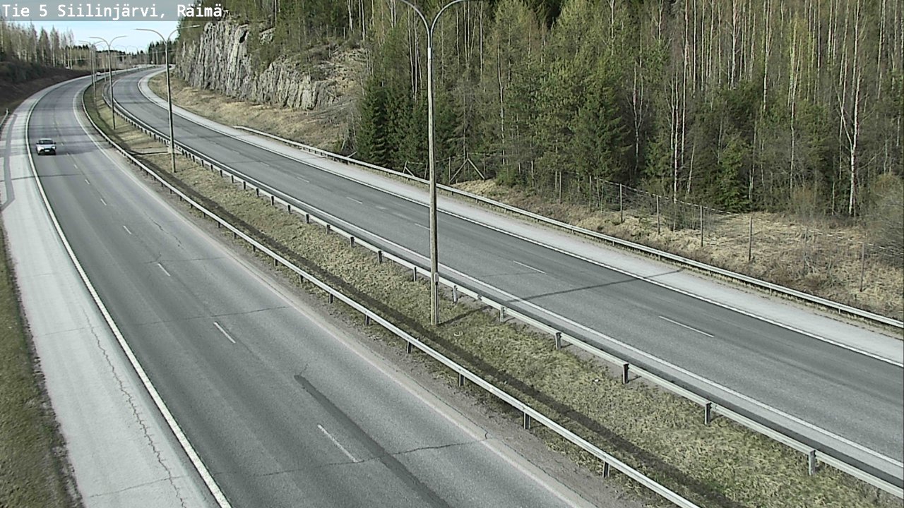 Kelikamerat Kuva Tie 5 Siilinjärvi, Räimä, Siilinjärvi, Pohjois-Savo
