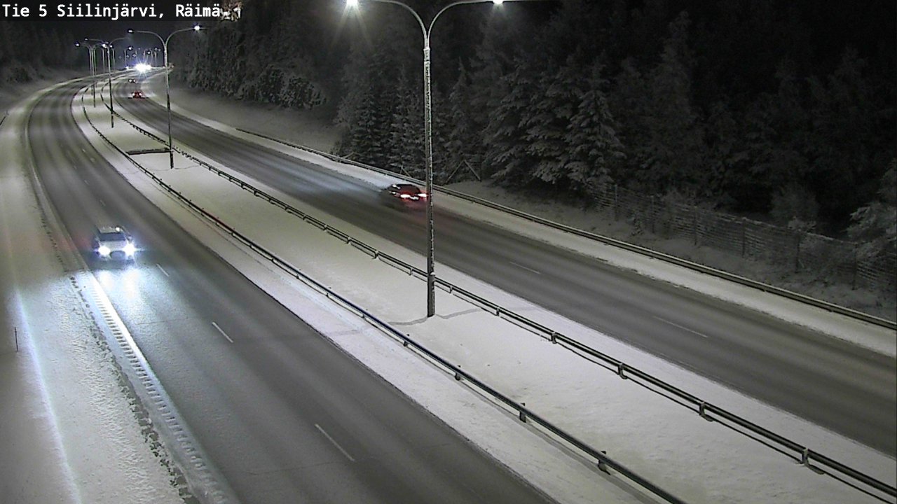 Weather Camera Image Road Siilinjärvi, Räimä, Siilinjärvi, Pohjois-Savo