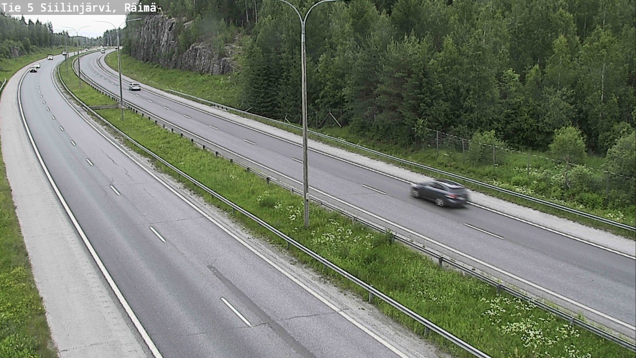 Weather Camera Image Road Siilinjärvi, Räimä, Siilinjärvi, Pohjois-Savo