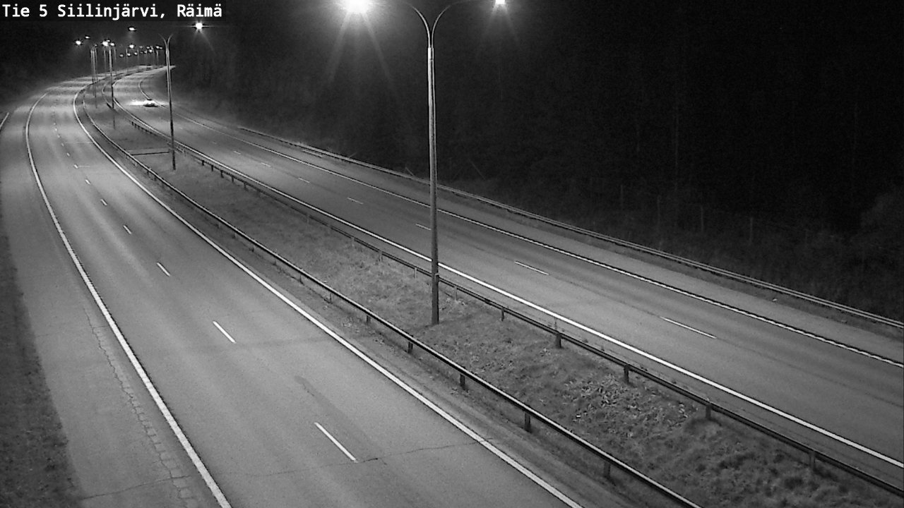 Weather Camera Image Road Siilinjärvi, Räimä, Siilinjärvi, Pohjois-Savo