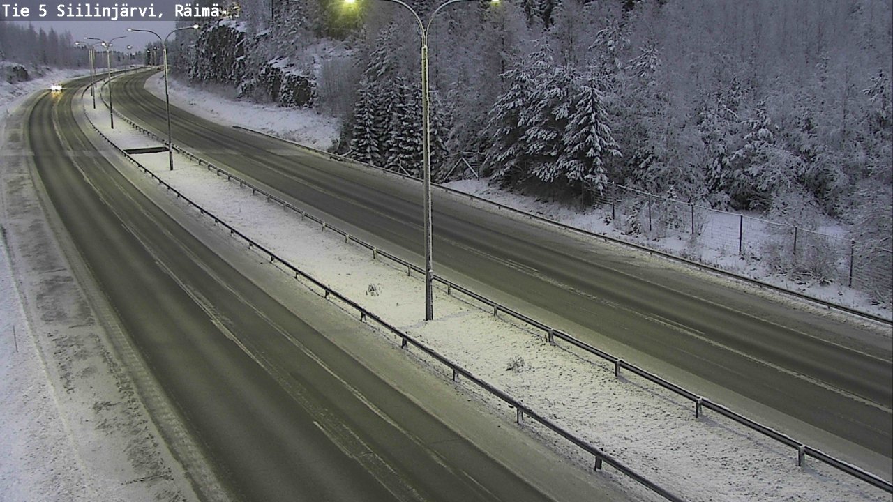 Kelikamerat Kuva Tie 5 Siilinjärvi, Räimä, Siilinjärvi, Pohjois-Savo