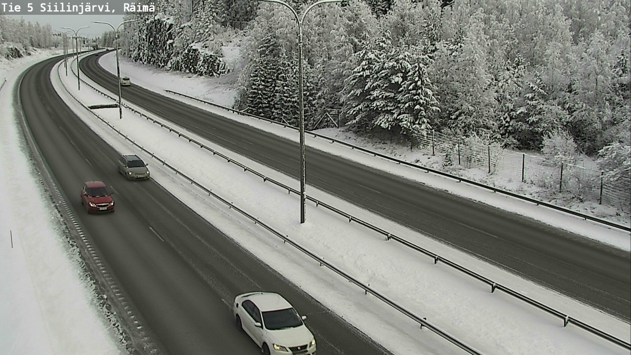 Weather Camera Image Road Siilinjärvi, Räimä, Siilinjärvi, Pohjois-Savo