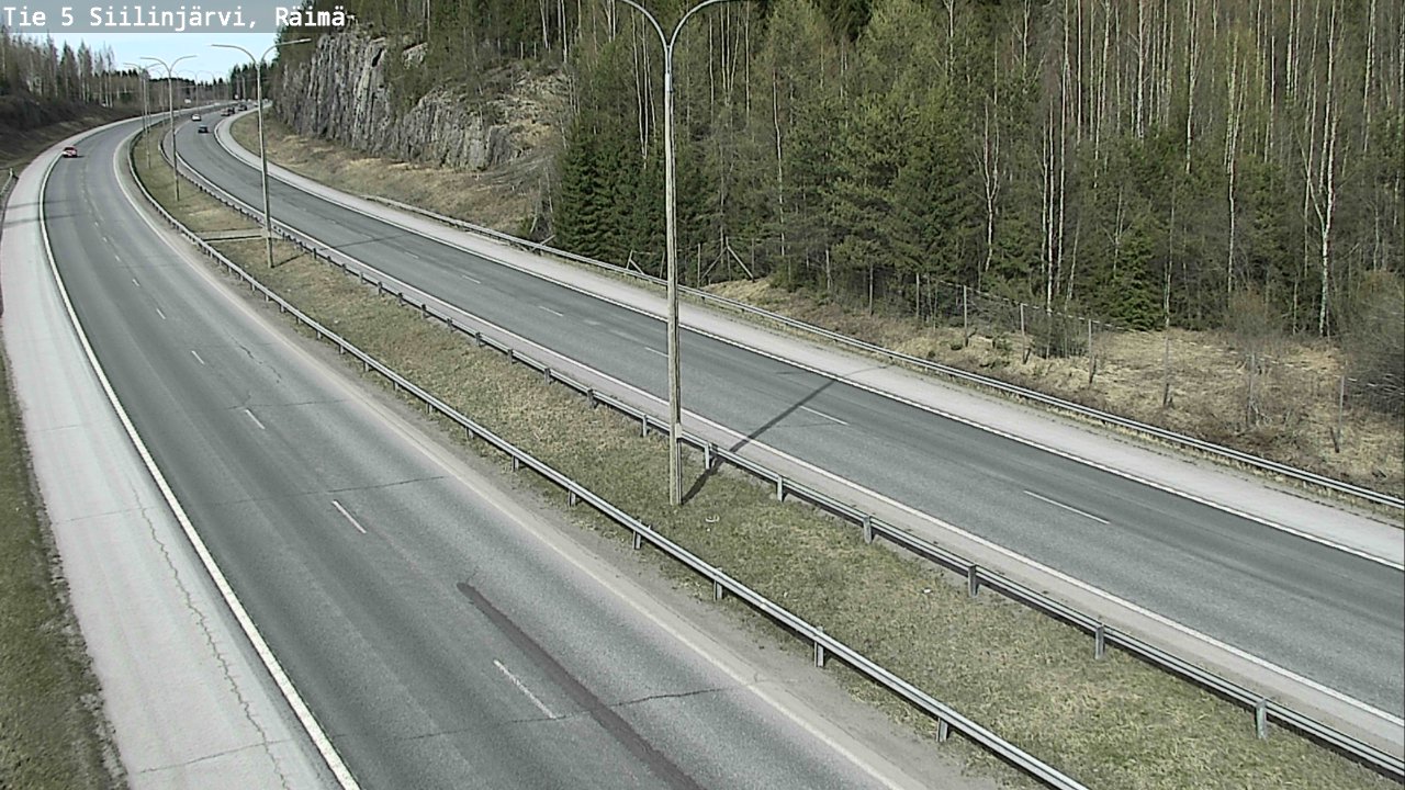 Kelikamerat Kuva Tie 5 Siilinjärvi, Räimä, Siilinjärvi, Pohjois-Savo