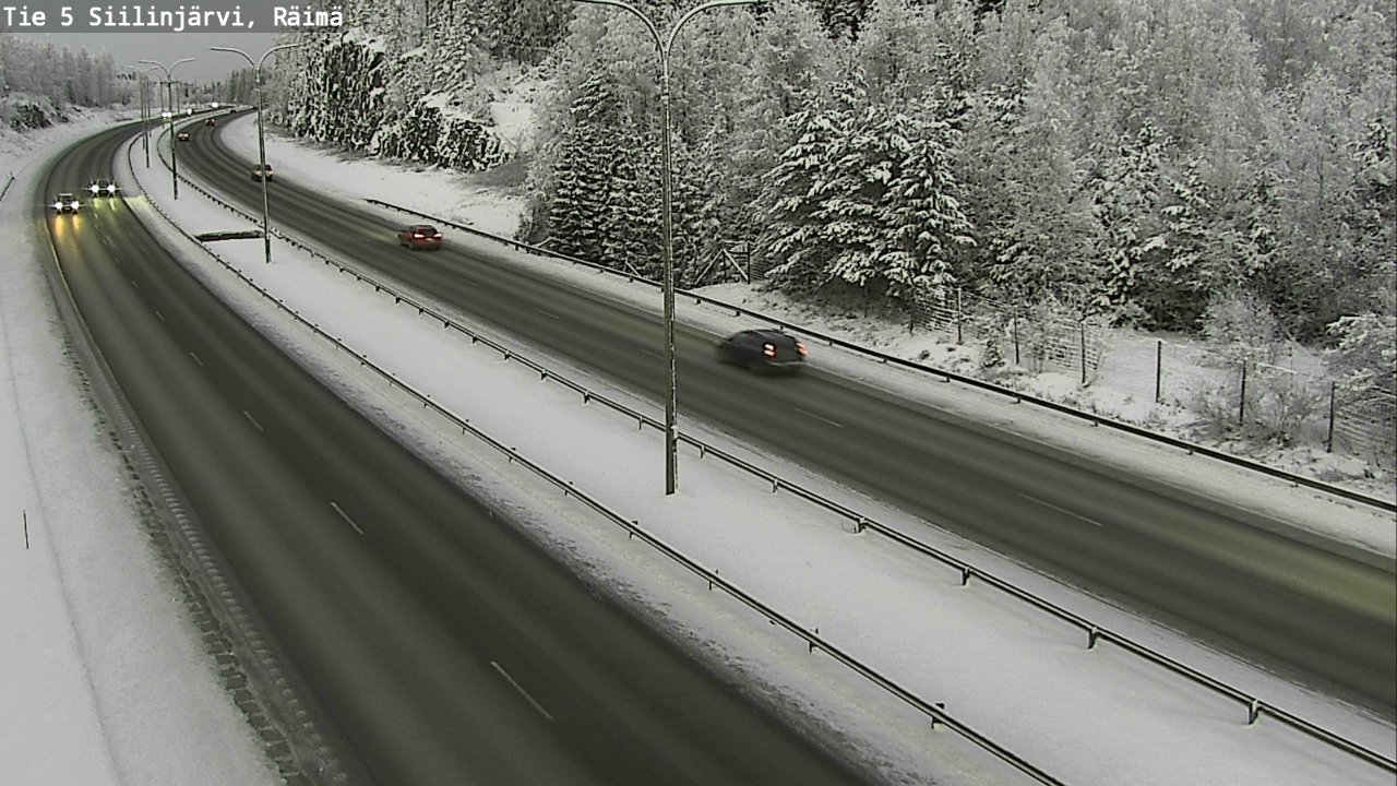 Kelikamerat Kuva Tie 5 Siilinjärvi, Räimä, Siilinjärvi, Pohjois-Savo