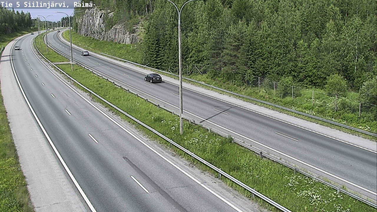 Weather Camera Image Road Siilinjärvi, Räimä, Siilinjärvi, Pohjois-Savo