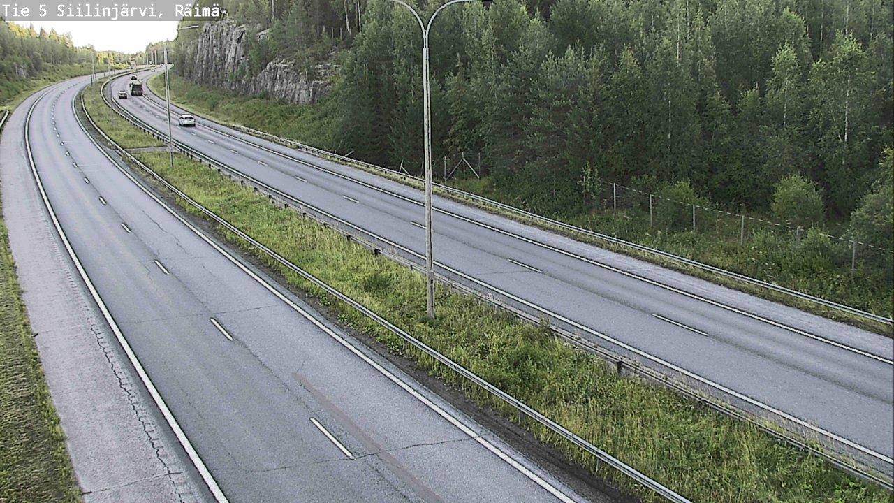 Weather Camera Image Road Siilinjärvi, Räimä, Siilinjärvi, Pohjois-Savo